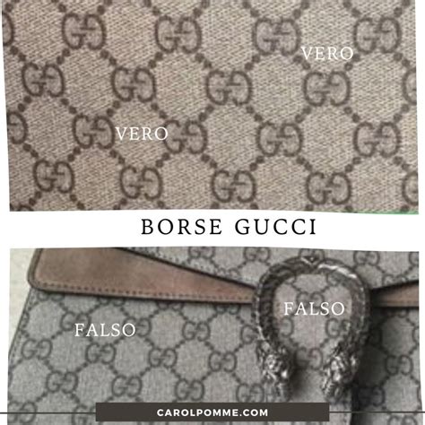 borse gucci false come riconoscere|Controllare una borsa Gucci .